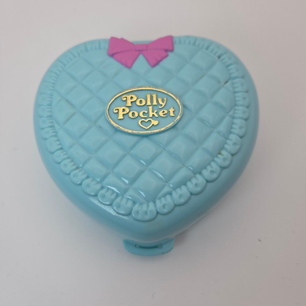 Vintage 1994 Polly Pocket Bluebird Babytime Fun Compact + 1 Baby Figure - Picture 7 of 8
